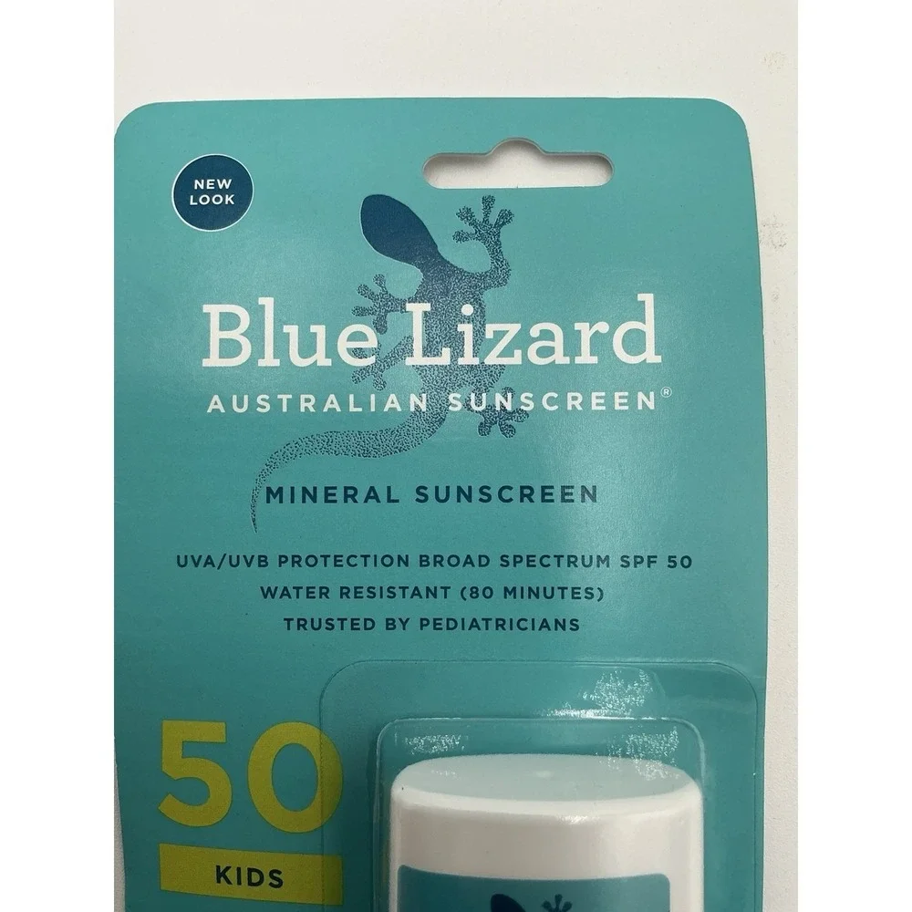 Blue Lizard Kids SPF 50 Mineral Sunscreen Stick 0.5 oz‎ Water Resistant